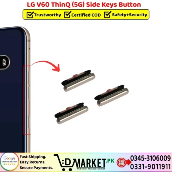 LG V60 ThinQ 5G Side Keys Button Price In Pakistan