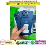 Motorola Moto G Stylus 5G 2025 Price In Pakistan