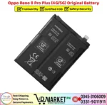 Oppo Reno 8 Pro Plus Original Battery Price In Pakistan