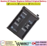 Realme GT Master Explorer Edition Original Battery Price In Pakistan