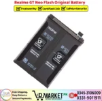Realme GT Neo Flash Original Battery Price In Pakistan