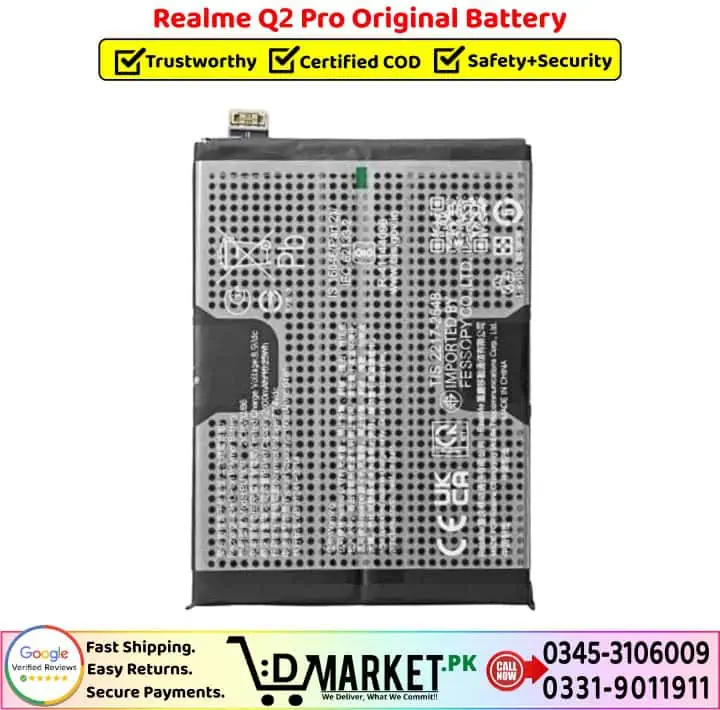 Realme Q2 Pro Original Battery Price In Pakistan- Realme Q2 Pro Original Battery Price In Pakistan