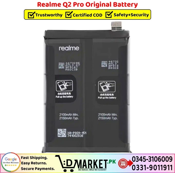 Realme Q2 Pro Original Battery Price In Pakistan Realme Q2 Pro Original Battery Price In Pakistan