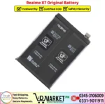 Realme X7 Original Battery Price In Pakistan