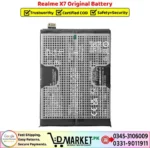 Realme X7 Original Battery Price In Pakistan