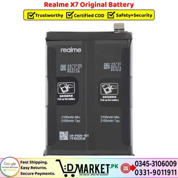 Realme X7 Original Battery Price In Pakistan