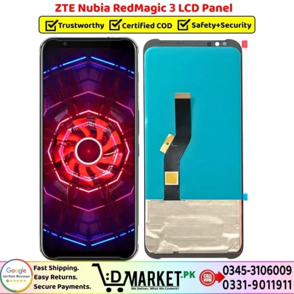 ZTE Nubia RedMagic 3 LCD Panel Price In Pakistan