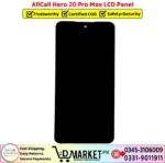 AllCall Hero 20 Pro Max LCD Panel Price In Pakistan