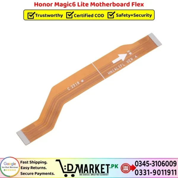 Honor Magic6 Lite Motherboard Flex Price In Pakistan