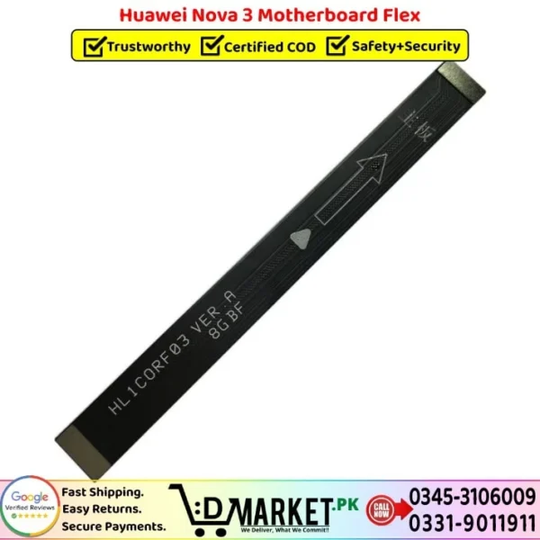 Huawei Nova 3 Motherboard Flex Price In Pakistan