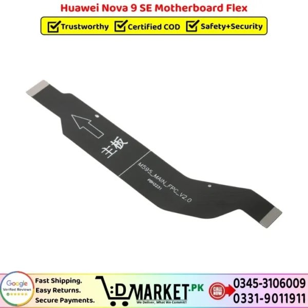 Huawei Nova 9 SE Motherboard Flex Price In Pakistan