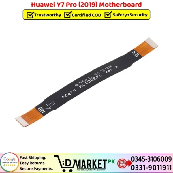 Huawei Y7 Pro 2019 Motherboard Flex Price In Pakistan