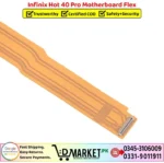 Infinix Hot 40 Pro Motherboard Flex