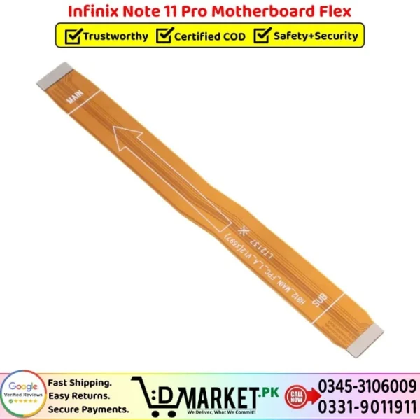 Infinix Note 11 Pro Motherboard Flex