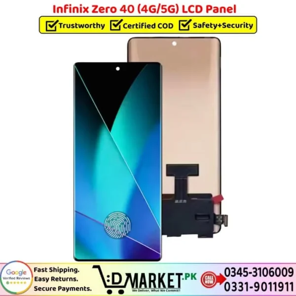 Infinix Zero 40 LCD Panel Price In Pakistan