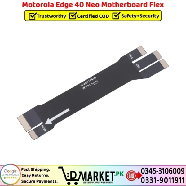Motorola Edge 40 Neo Motherboard Flex Price In Pakistan