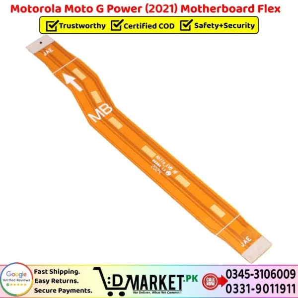 Motorola Moto G Power 2021 Motherboard Flex Price In Pakistan
