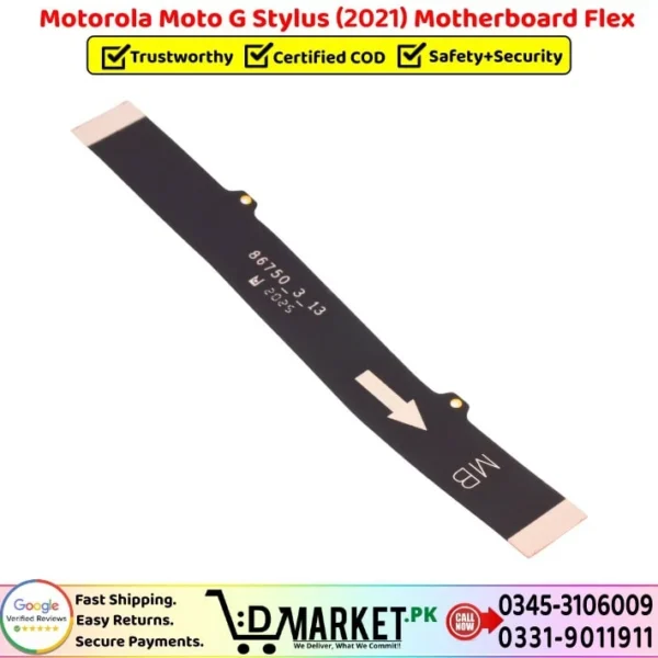 Motorola Moto G Stylus 2021 Motherboard Flex Price In Pakistan