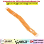 Motorola Moto G40 Fusion Motherboard Flex Price In Pakistan