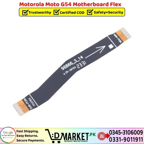Motorola Moto G54 Motherboard Flex Price In Pakistan