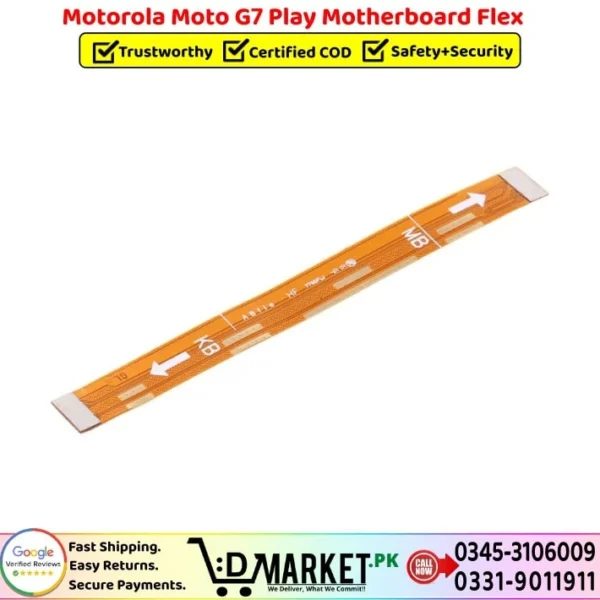 Motorola Moto G7 Play Motherboard Flex Price In Pakistan