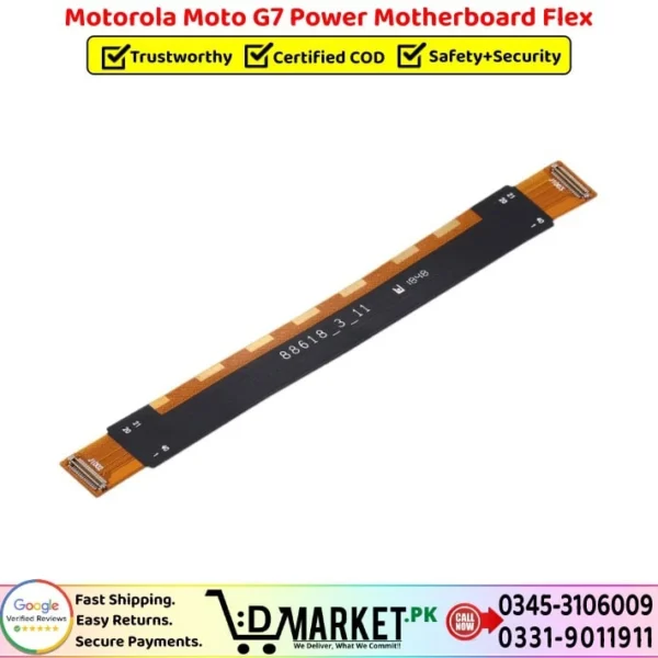 Motorola Moto G7 Power Motherboard Flex
