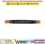 Motorola One Power P30 Note Motherboard Flex