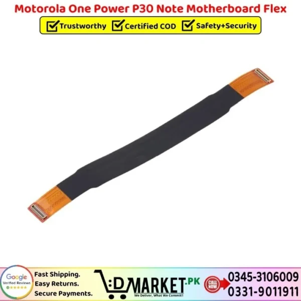 Motorola One Power P30 Note Motherboard Flex
