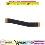 Nokia 5.1 Plus Motherboard Flex Price In Pakistan