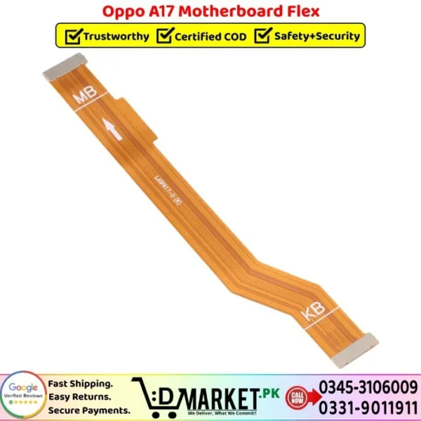 Oppo A17 Motherboard Flex Price In Pakistan