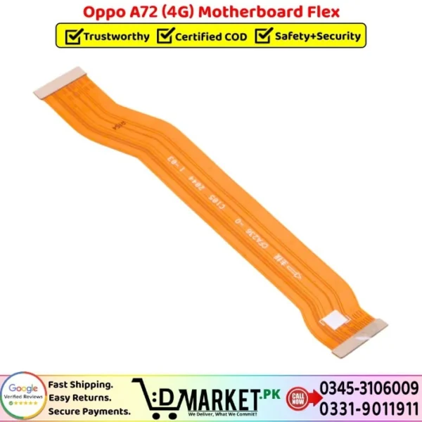 Oppo A72 4G Motherboard Flex Price In Pakistan