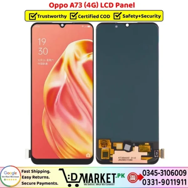 Oppo A73 4G LCD Panel Price In Pakistan