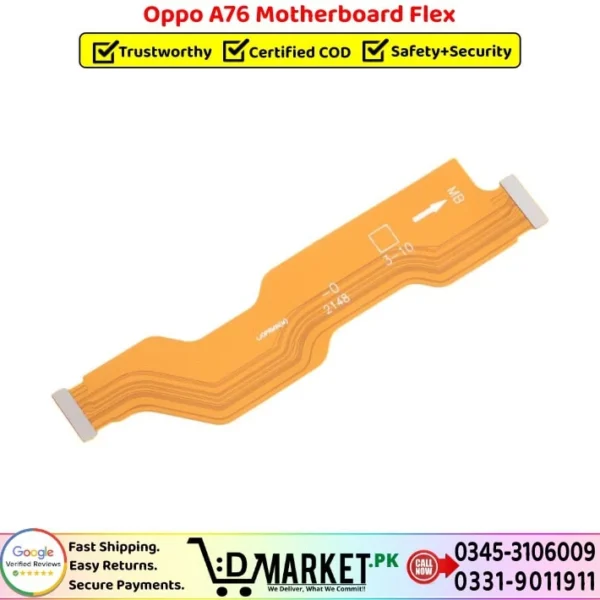 Oppo A76 Motherboard Flex