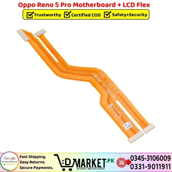 Oppo Reno 5 Pro Motherboard Flex Price In Pakistan