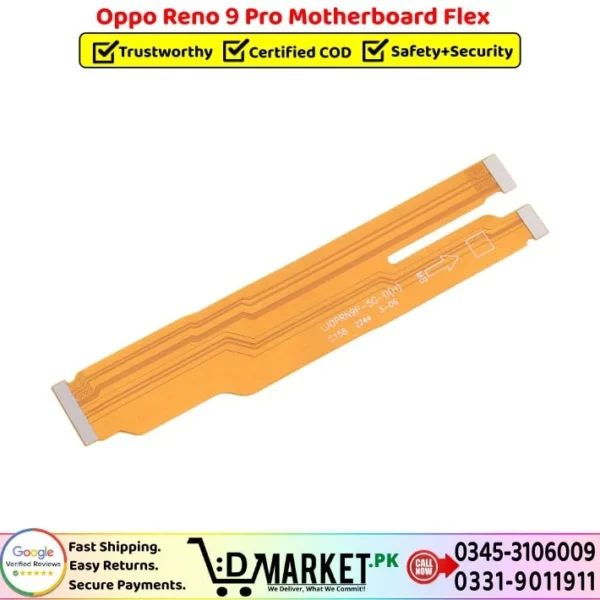 Oppo Reno 9 Pro Motherboard Flex Price In Pakistan