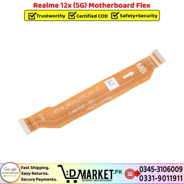 Realme 12x 5G Motherboard Flex Price In Pakistan