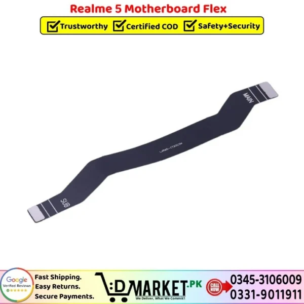 Realme 5 Motherboard Flex Price In Pakistan