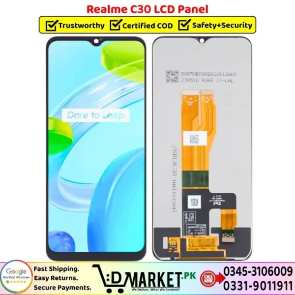 Realme C30 LCD Panel Price In Pakistan