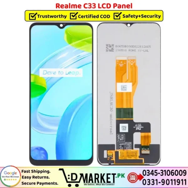 Realme C33 LCD Panel Price In Pakistan