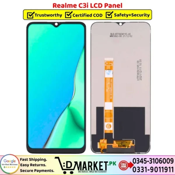 Realme C3i LCD Panel Price In Pakistan