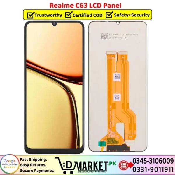 Realme C63 LCD Panel Price In Pakistan
