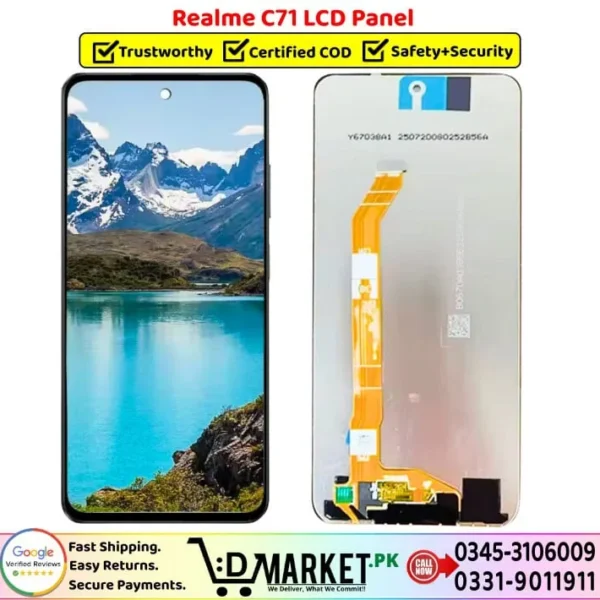 Realme C71 LCD Panel Price In Pakistan