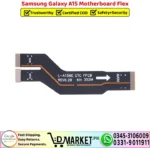 Samsung Galaxy A15 Motherboard Flex Price In Pakistan