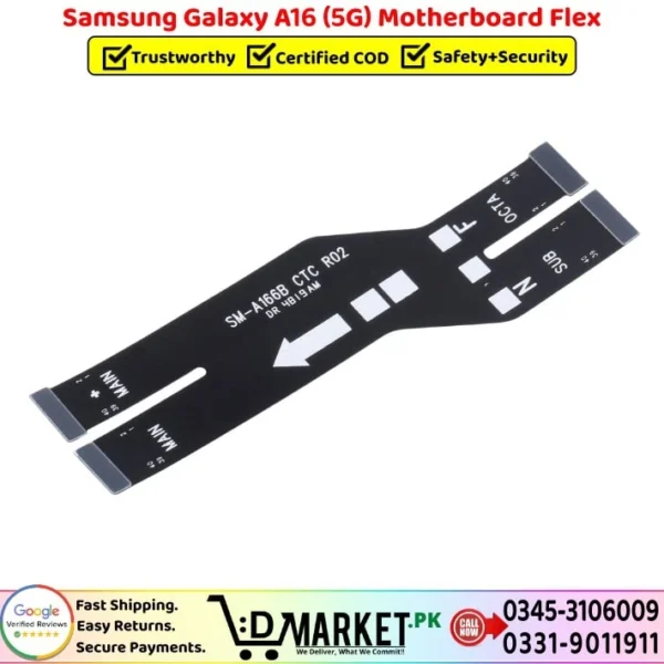 Samsung Galaxy A16 5G Motherboard Flex Price In Pakistan
