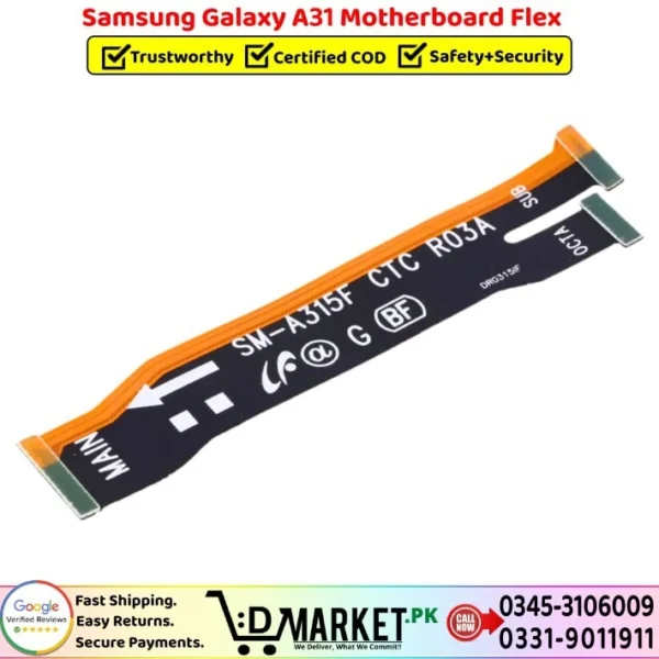 Samsung Galaxy A31 Motherboard Flex Price In Pakistan