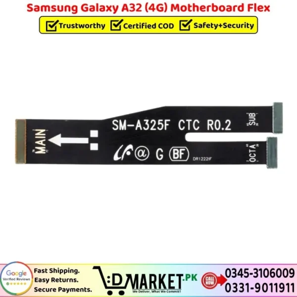 Samsung Galaxy A32 4G Motherboard Flex Price In Pakistan