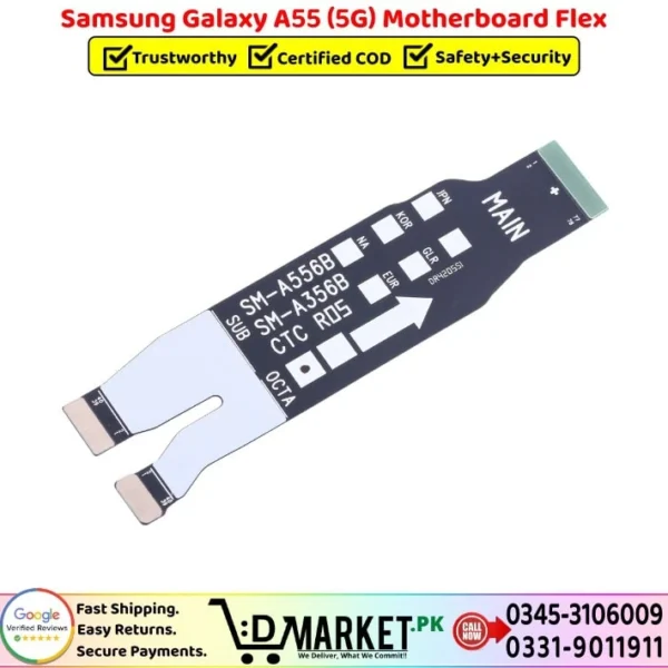 Samsung Galaxy A55 5G Motherboard Flex Price In Pakistan