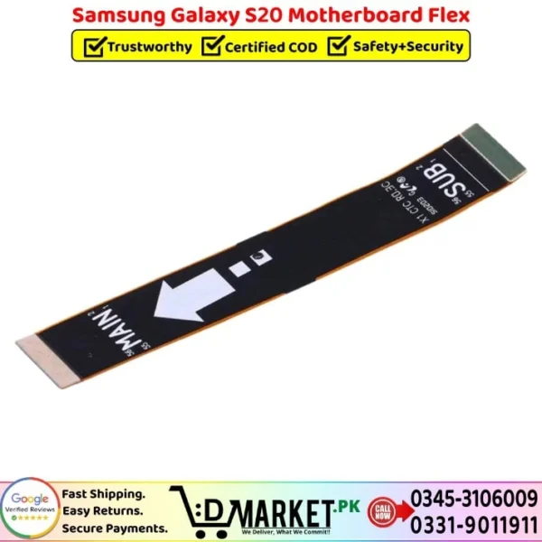 Samsung Galaxy S20 Motherboard Flex Price In Pakistan