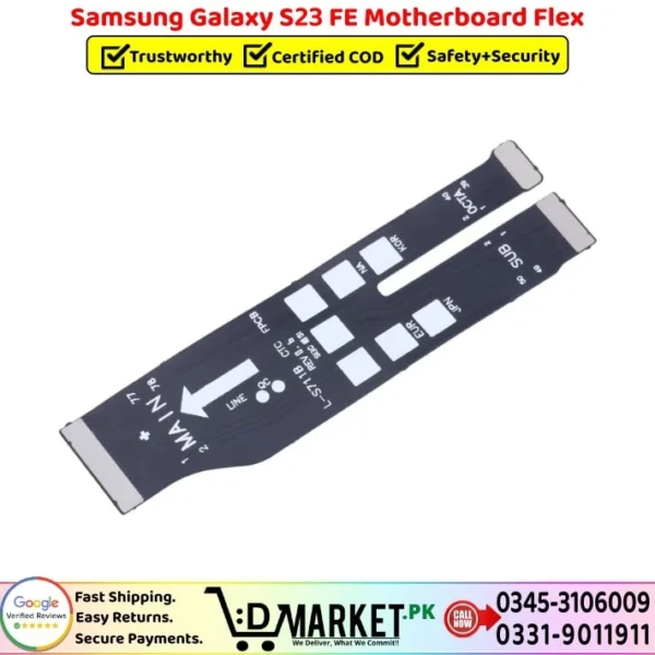 Samsung Galaxy S23 FE Motherboard Flex Price In Pakistan