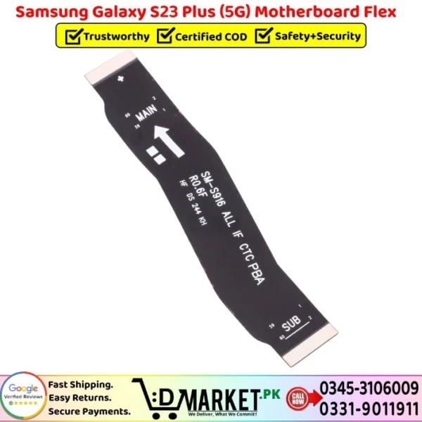 Samsung Galaxy S23 Plus 5G Motherboard Flex Price In Pakistan